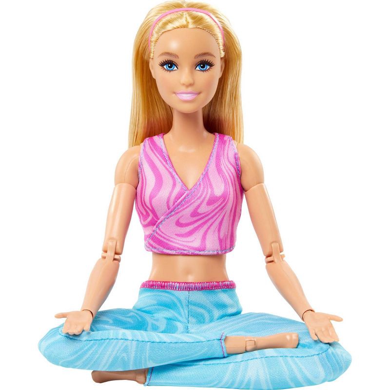 slide 5 of 6, Barbie Made to Move Blonde Fashion Doll Wearing Removable Sports Top & Pants (Target Exclusive), 1 ct