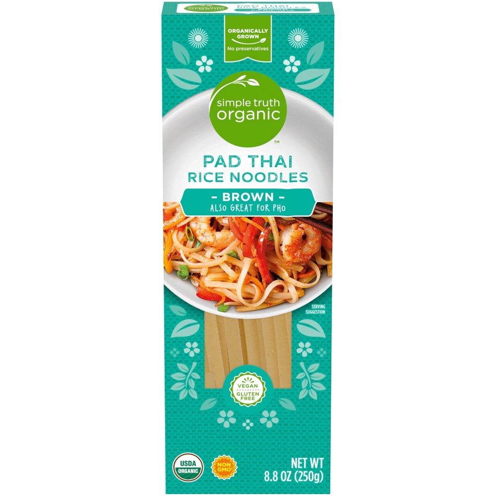slide 2 of 4, Simple Truth Organic Pad Thai Brown Rice Noodles, 8.8 oz