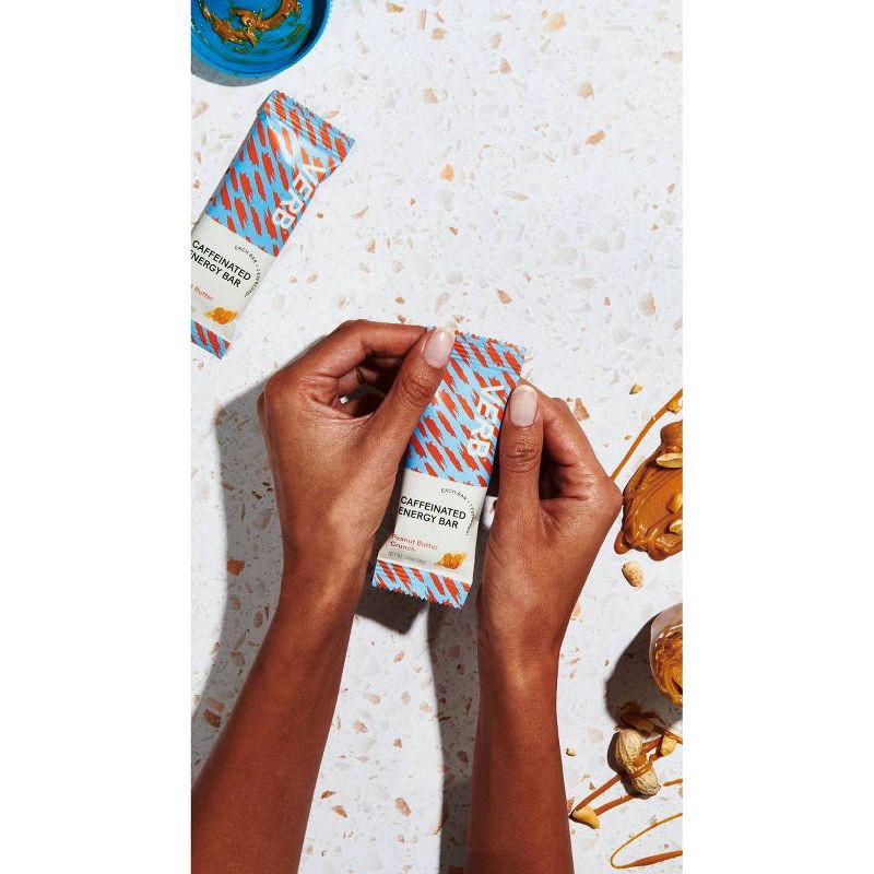 slide 4 of 5, Verb Energy Verb Caffeinated Energy Bars - Peanut Butter Crunch - 5ct/4.6oz, 5 ct, 4.6 oz