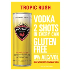 Monaco Vodka 4 ea