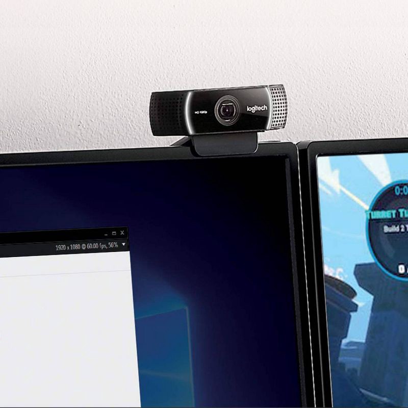 slide 4 of 7, Logitech 1080p Pro Stream Webcam - Black, 1 ct