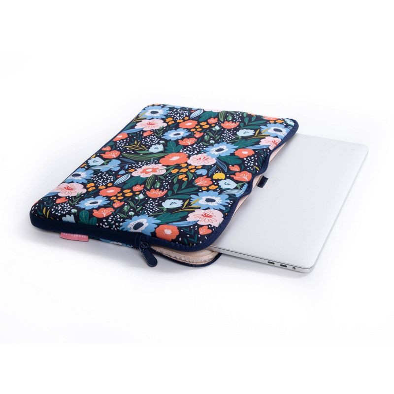 slide 2 of 4, Dabney Lee 14" Laptop Sleeve - Blue, 1 ct