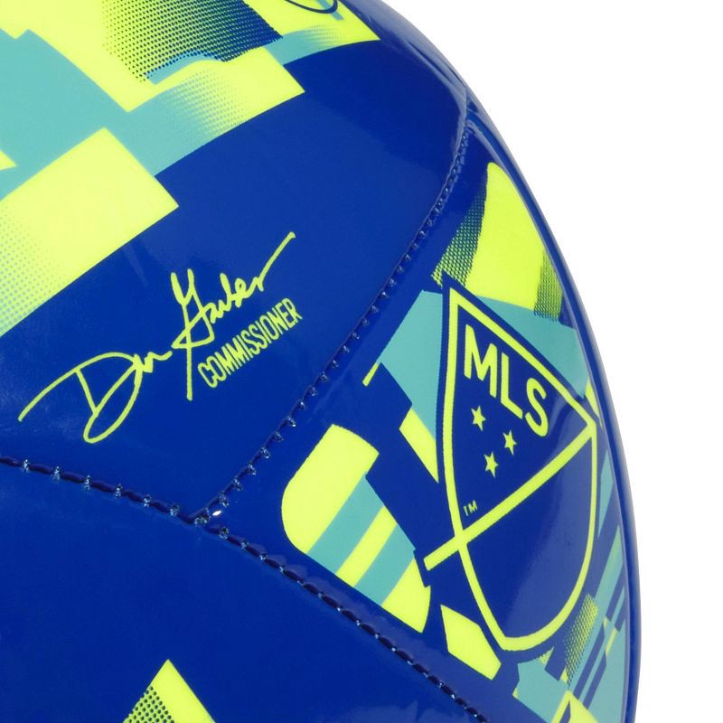 slide 3 of 4, Adidas MLS Size 4 Club Sports Ball - Blue, 1 ct