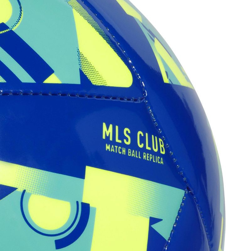 slide 4 of 4, Adidas MLS Size 4 Club Sports Ball - Blue, 1 ct