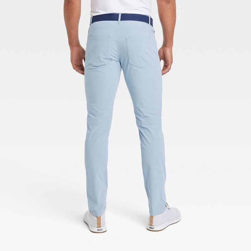 Men's Golf Slim Pants - All in Motion Steel Blue 38x30 1 ct