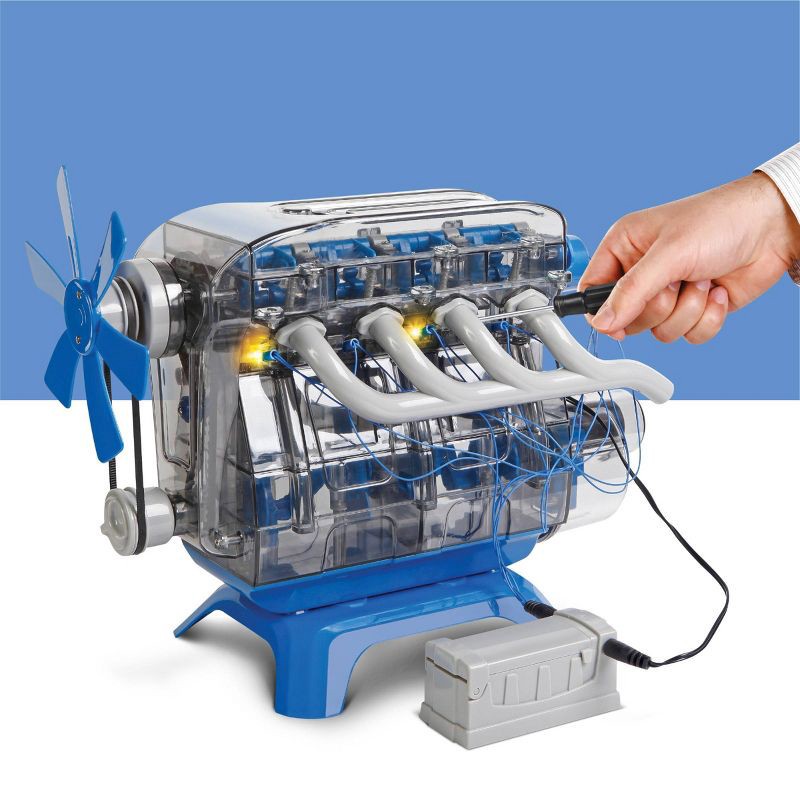 slide 5 of 8, Discovery Kids Discovery #Mindblown DIY Toy Model Engine Kit, 1 ct