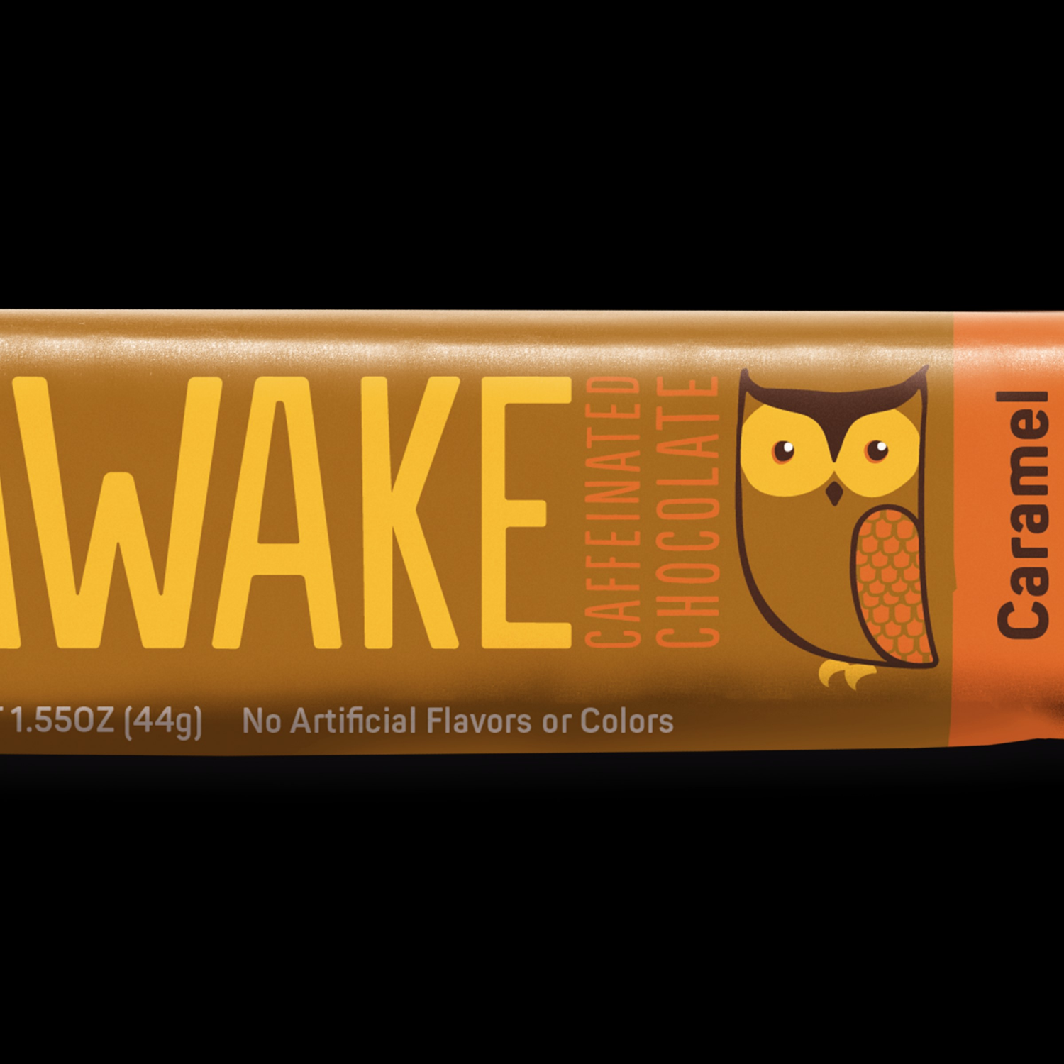 slide 1 of 2, AWAKE Caffeinated Chocolate Caramel Bar 1.55 oz, 1.55 oz