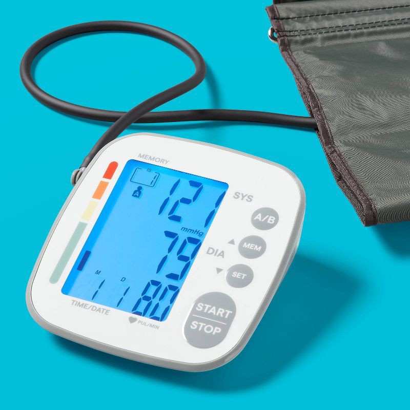 slide 2 of 3, Upper Arm Blood Pressure Monitor - up&up™, 1 ct