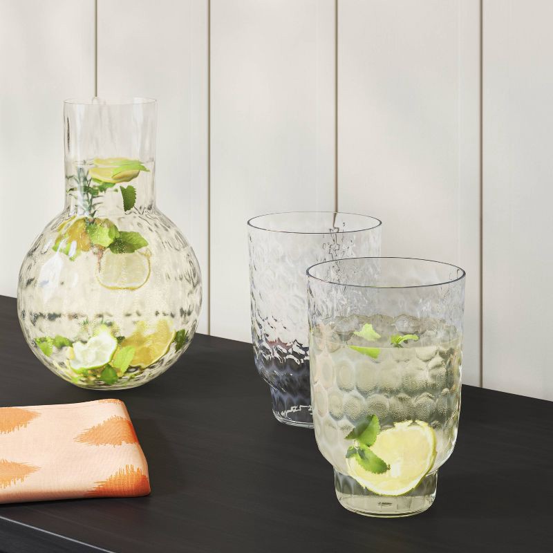 slide 2 of 3, Carafe Beverage Server Clear - Threshold™, 1 ct