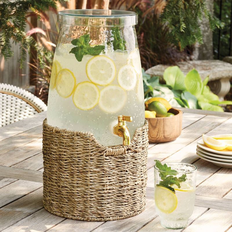 Woven Beverage Dispenser Stand - Threshold™ 1 ct | shipt