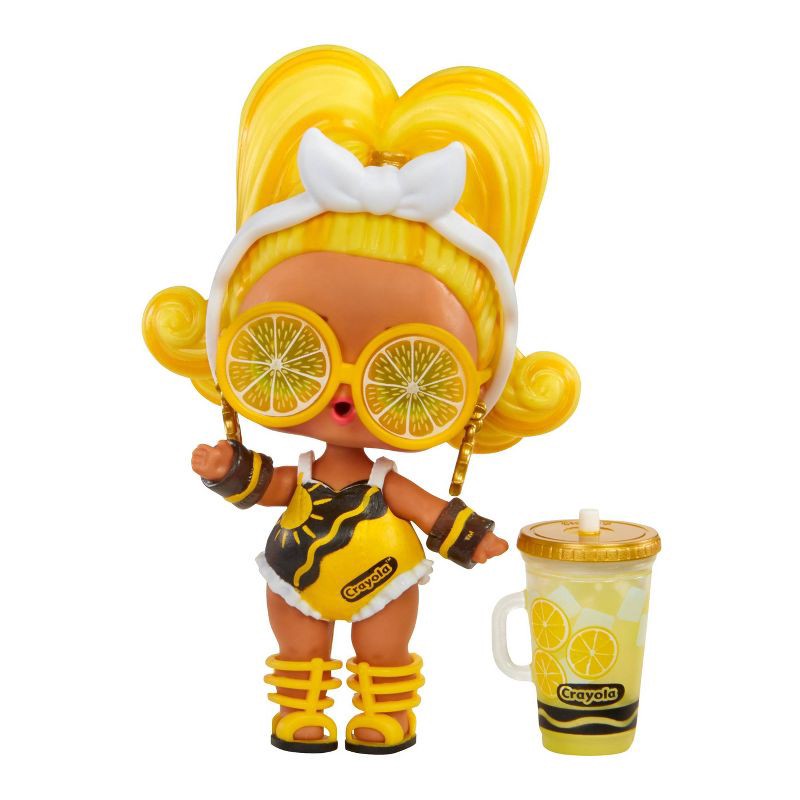 slide 5 of 7, L.O.L. Surprise! Loves CRAYOLA Tots with Collectible Doll, 7 Surprises, Crayola Dolls, 1 ct