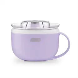My Mug Electric Ice Cream Maker Multi-Purpose Soft Serve Ice Cream Machine: Dash, 1-Quart, 20-Min Cycle, Purple, Hand Wash