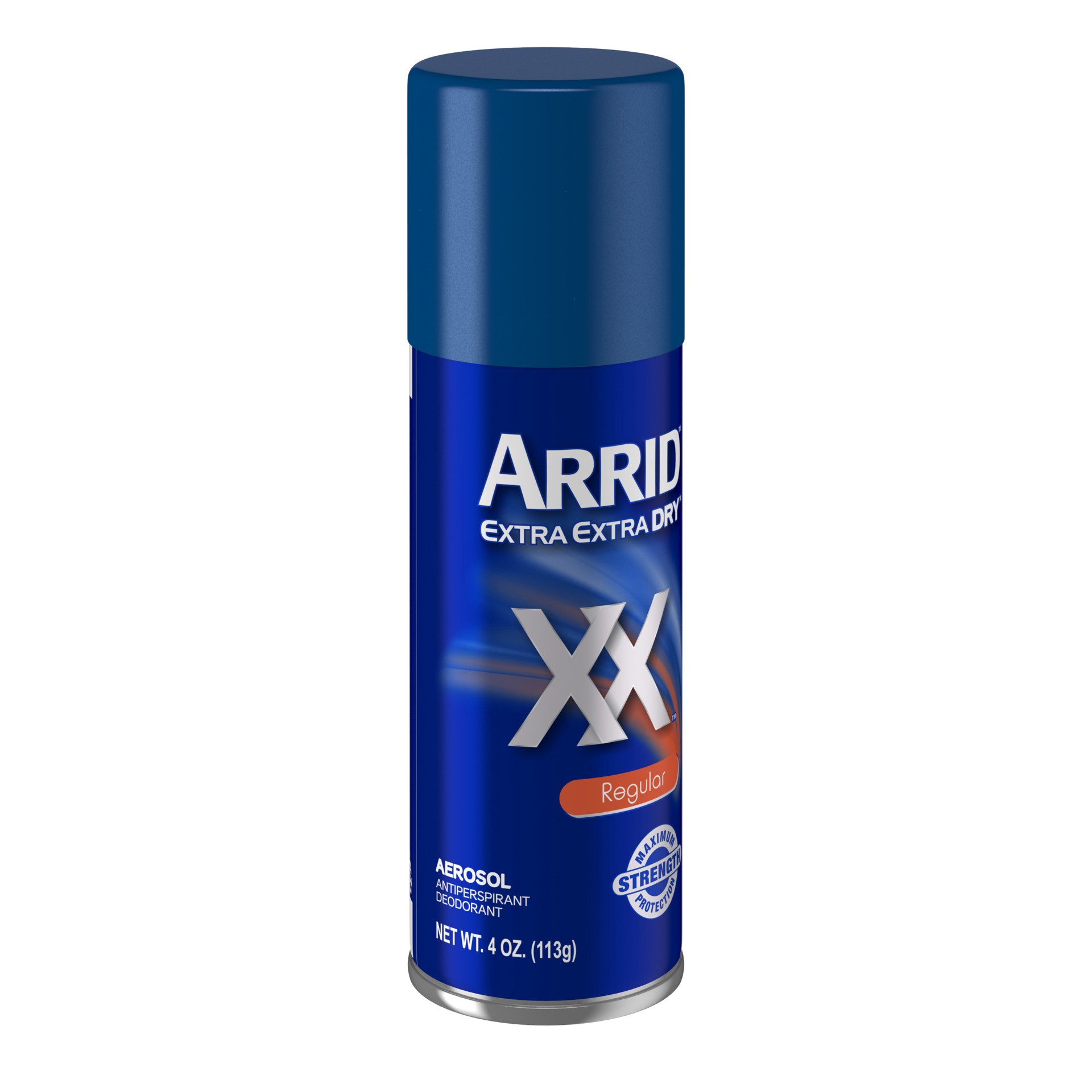 slide 3 of 4, Arrid Extra Extra Dry Xx Regular Aerosol Antiperspirant Deodorant 4 Oz. Can, 4 oz