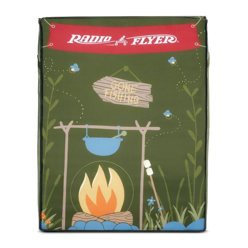 slide 8 of 11, Radio Flyer Tent to Tumble Play Mat, 1 ct