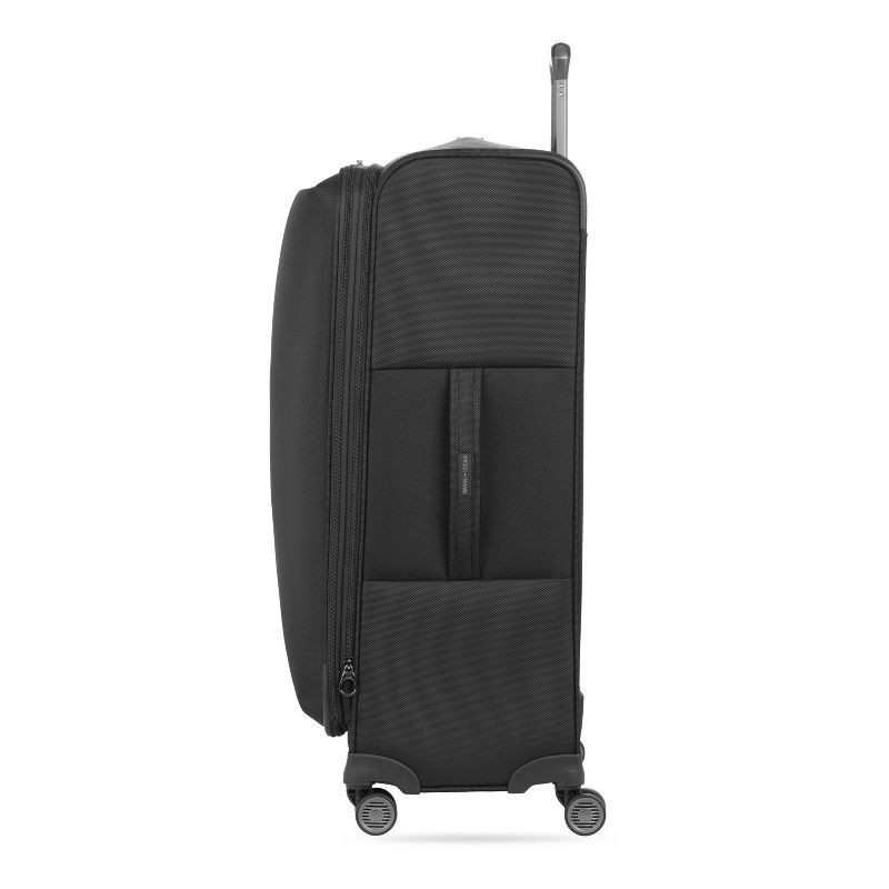 slide 8 of 12, SWISSGEAR Checklite Softside Large Checked Suitcase - Black: 8-Wheel Tear-Resistant Luggage, 1 ct
