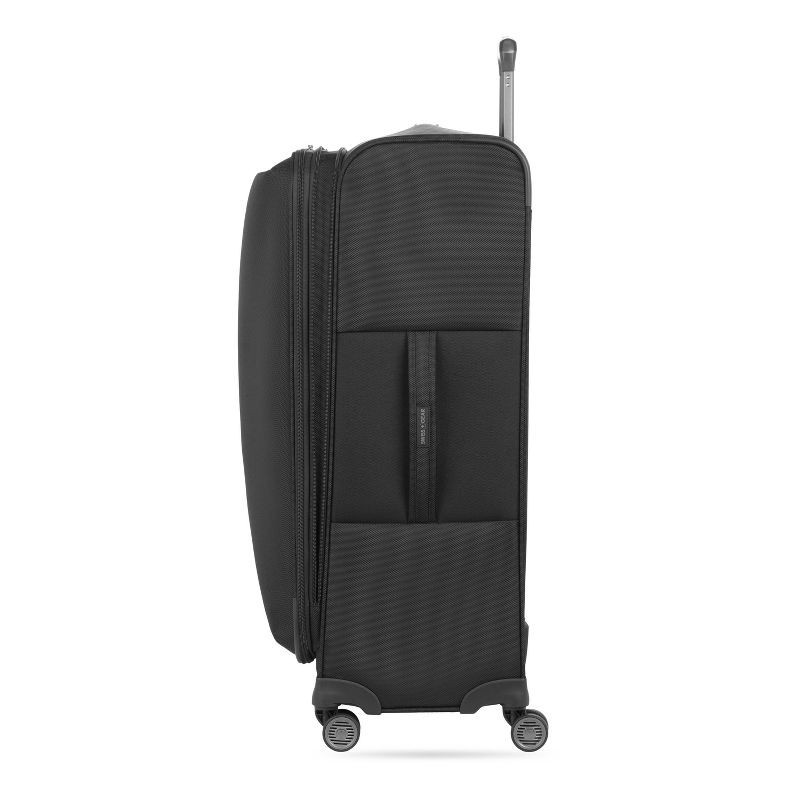 slide 9 of 12, SWISSGEAR Checklite Softside Large Checked Suitcase - Black: 8-Wheel Tear-Resistant Luggage, 1 ct