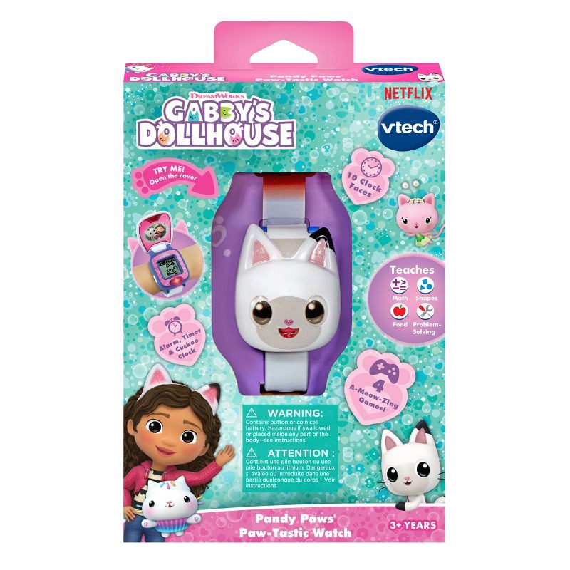 slide 8 of 8, VTech Gabby's Dollhouse Pandy Paws Learning Watch, 1 ct