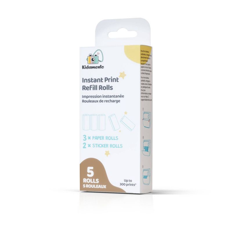 slide 2 of 6, Kidamento Koko Kids Camera Paper Refill, 1 ct