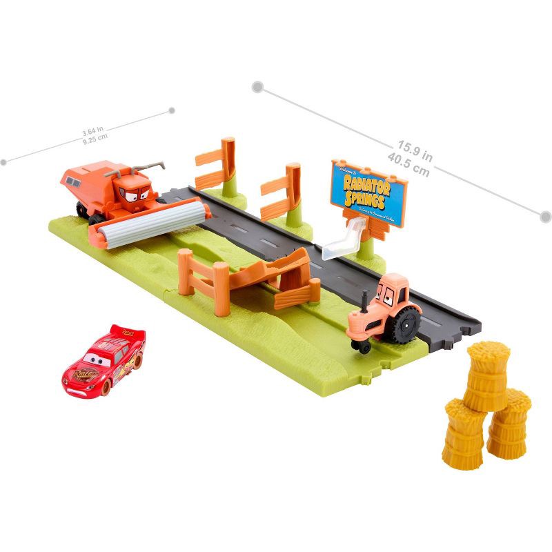 slide 5 of 5, Disney Pixar Cars Frank Escape and Stunt Race Playset, 1 ct
