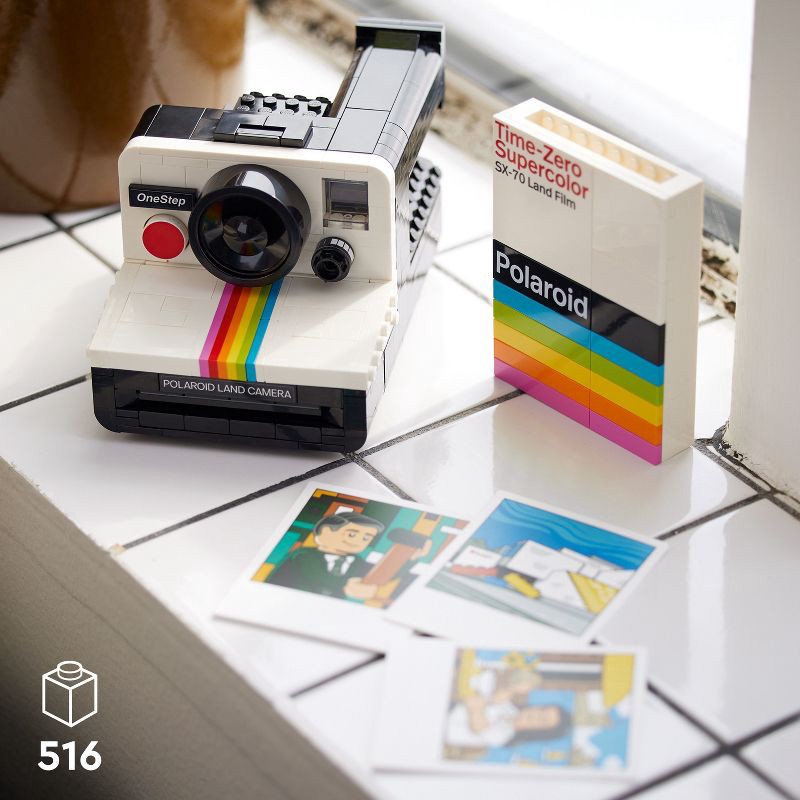 slide 2 of 6, LEGO Ideas Polaroid OneStep SX-70 Camera Model 21345, 1 ct