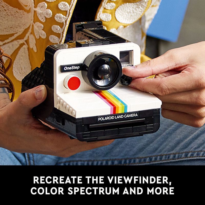 slide 3 of 6, LEGO Ideas Polaroid OneStep SX-70 Camera Model 21345, 1 ct