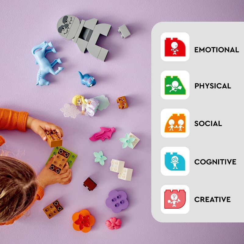 slide 3 of 5, LEGO DUPLO Disney Elsa & Bruni in the Enchanted Forest Frozen Toy 10418, 1 ct