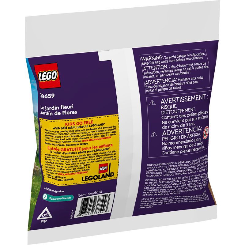 slide 3 of 3, LEGO Friends Flower Garden 30659, 1 ct
