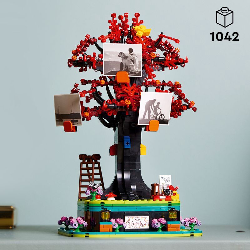 slide 2 of 6, LEGO Ideas Family Tree Home Décor Building Set - Christmas Gift Ideas - 21346, 1 ct