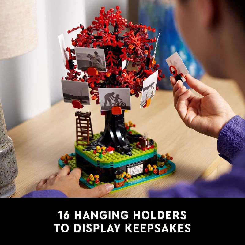 slide 3 of 6, LEGO Ideas Family Tree Home Décor Building Set - Christmas Gift Ideas - 21346, 1 ct