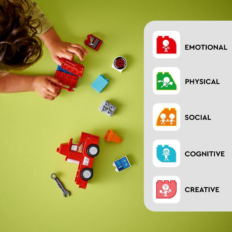 slide 3 of 5, LEGO DUPLO Disney and Pixar's Cars Mack at the Race Toddler Toy 10417, 1 ct