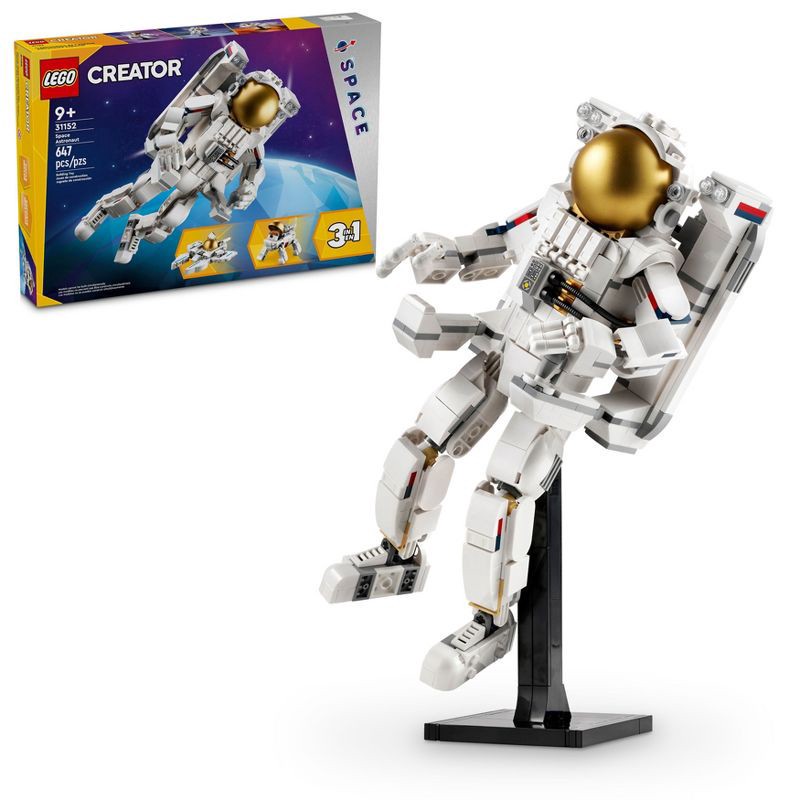 slide 1 of 7, LEGO Creator 3 in 1 Space Astronaut Toy Set, Science Toy 31152, 1 ct