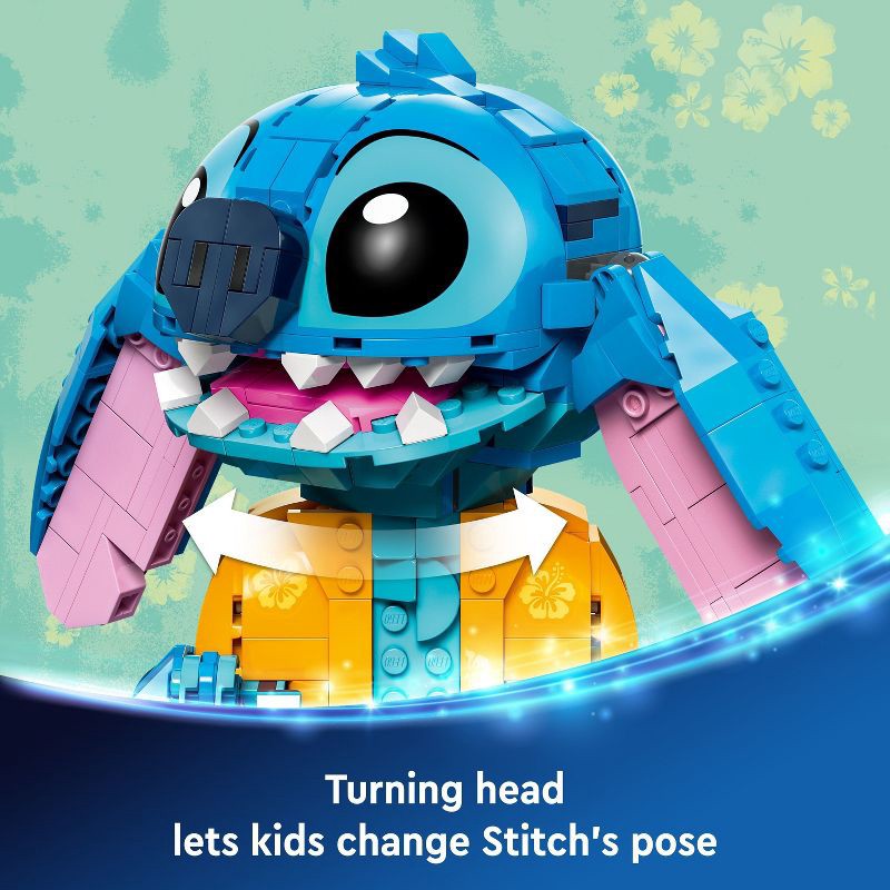 slide 4 of 6, LEGO Disney Stitch Buildable Kids' Toy Playset 43249, 1 ct