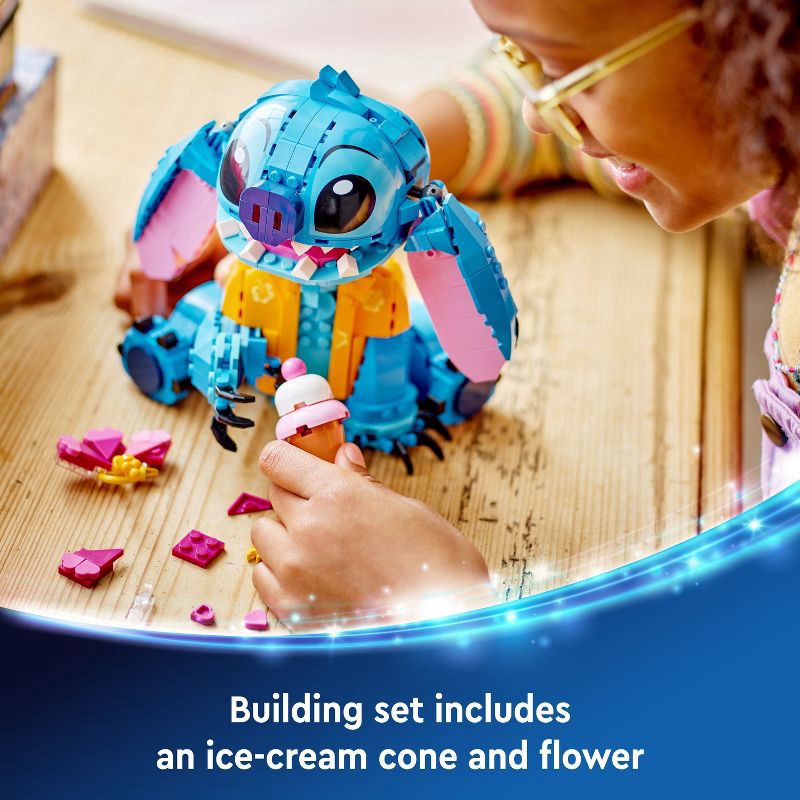 slide 5 of 6, LEGO Disney Stitch Buildable Kids' Toy Playset 43249, 1 ct