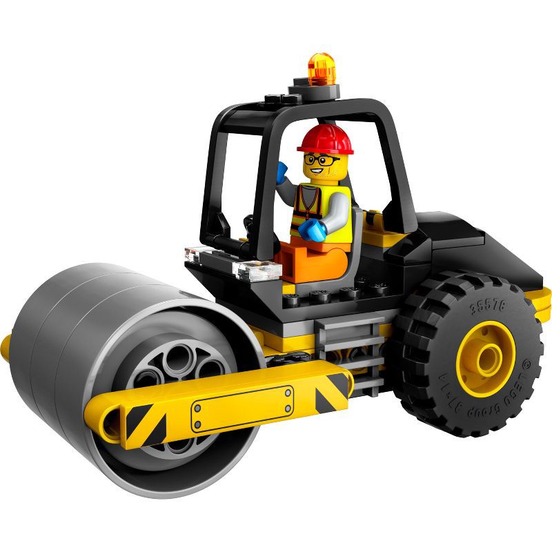 slide 2 of 6, LEGO City Construction Steamroller Toy Set 60401, 1 ct