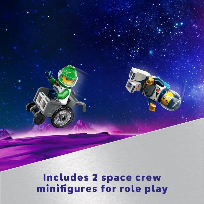 slide 6 of 7, LEGO City Space Science Lab Toy Building Set 60439: Educational STEM Kit for Kids, Laboratory Playset, 560 Pieces, 560 ct