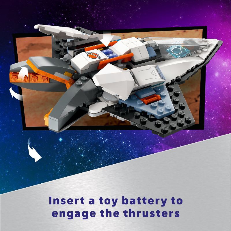 slide 4 of 6, LEGO City Interstellar Spaceship Toy Playset 60430, 1 ct