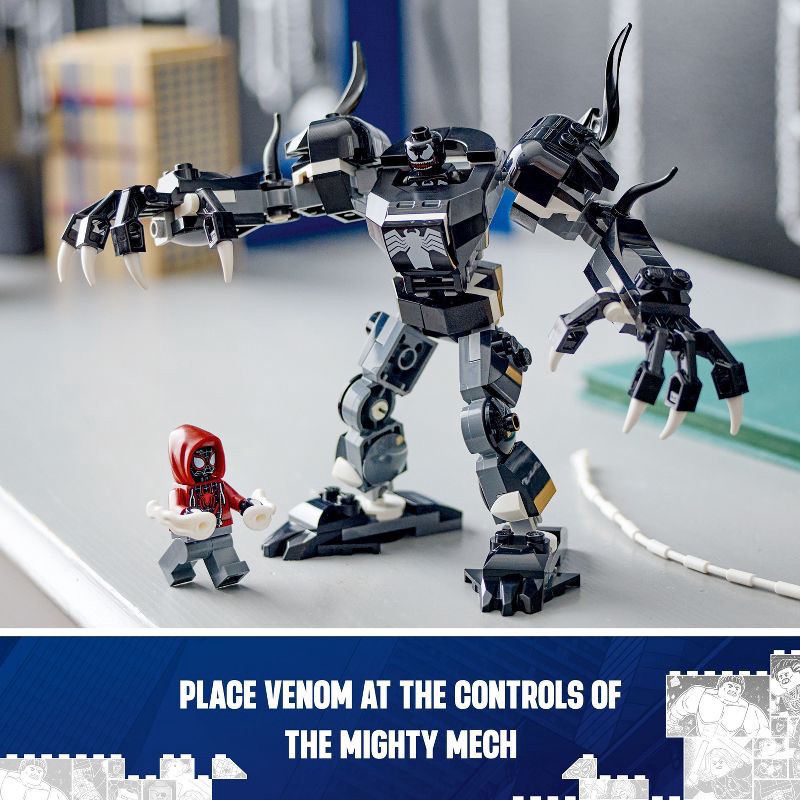 slide 3 of 6, LEGO Marvel Venom Mech Armor vs. Miles Morales 76276, 1 ct