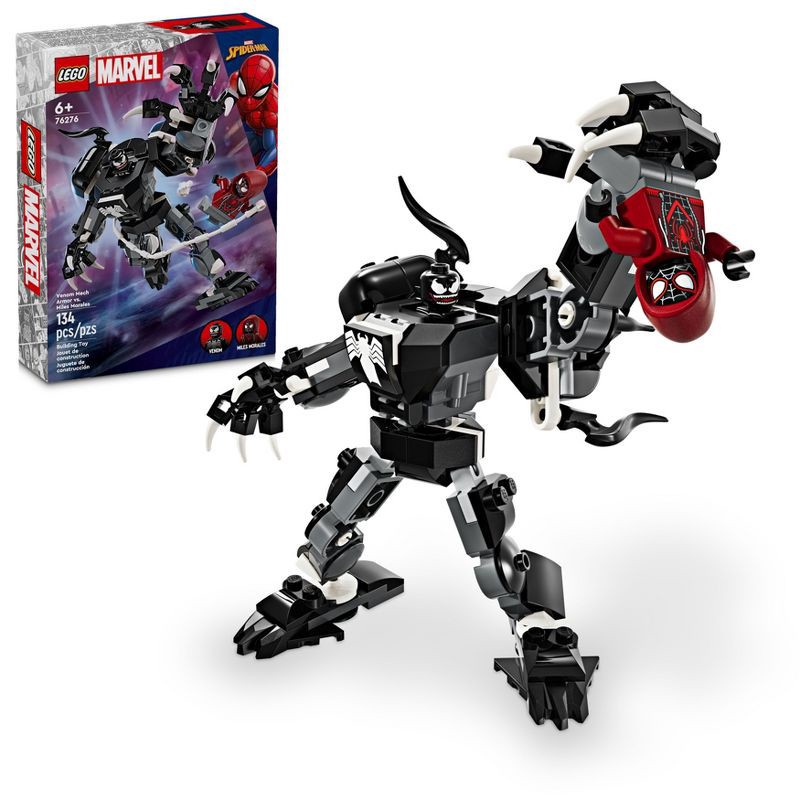 slide 1 of 6, LEGO Marvel Venom Mech Armor vs. Miles Morales 76276, 1 ct