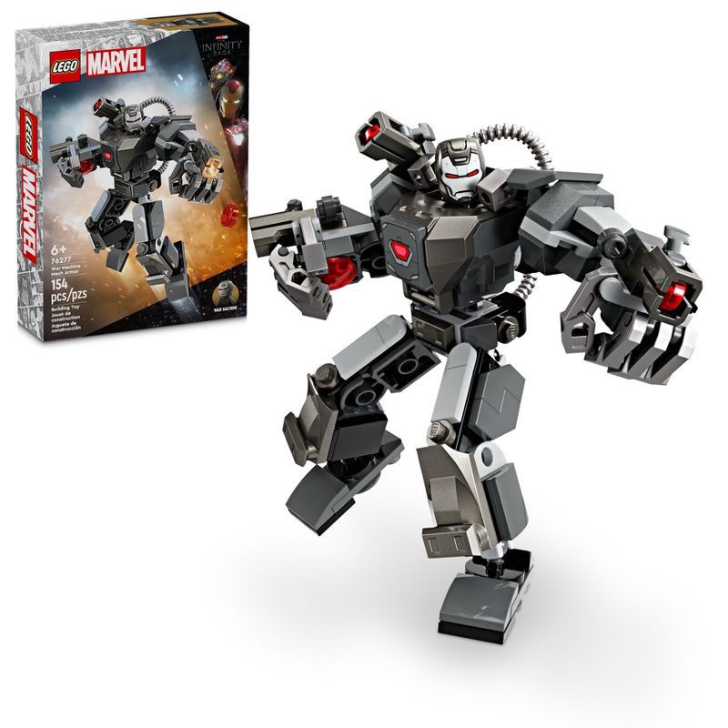 slide 1 of 6, LEGO Marvel War Machine Mech Armor Building Toy 76277, 1 ct