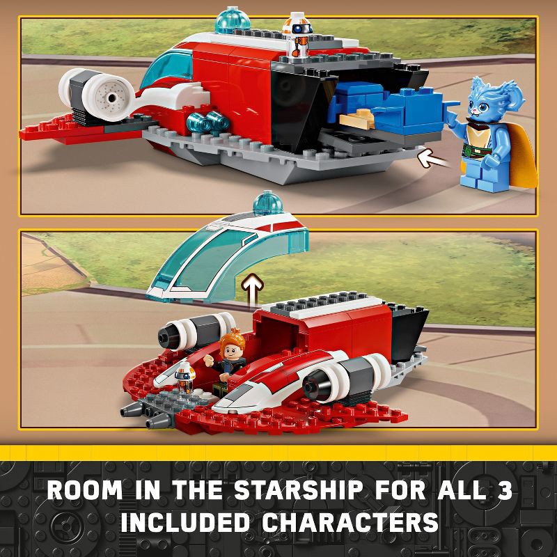 slide 4 of 6, LEGO Star Wars The Crimson Firehawk Building Set 75384, 1 ct