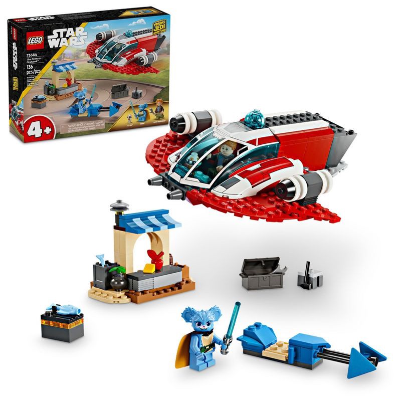 slide 1 of 6, LEGO Star Wars The Crimson Firehawk Building Set 75384, 1 ct