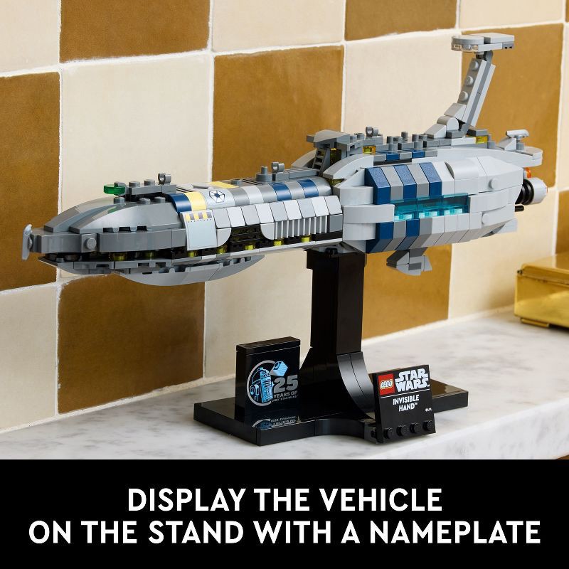 slide 5 of 6, LEGO Star Wars Invisible Hand 25th Anniversary Building Set 75377, 1 ct