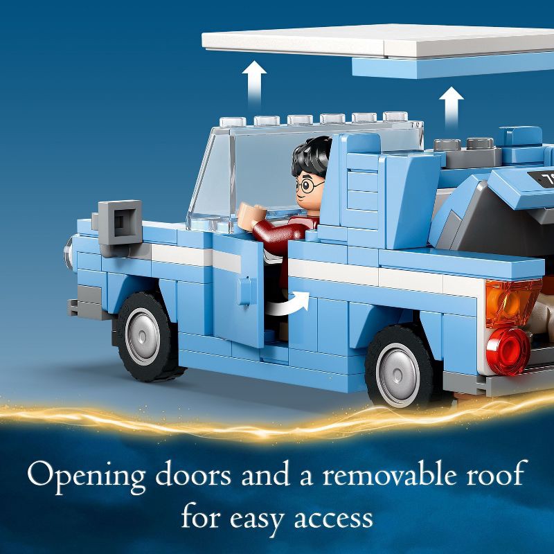 slide 3 of 5, LEGO Harry Potter Flying Ford Anglia Car Toy 76424, 1 ct