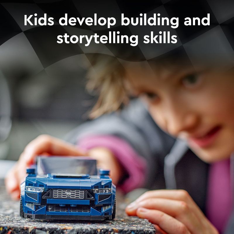 slide 5 of 6, LEGO Speed Champions Ford Mustang Dark Horse Sports Car Toy 76920, 1 ct