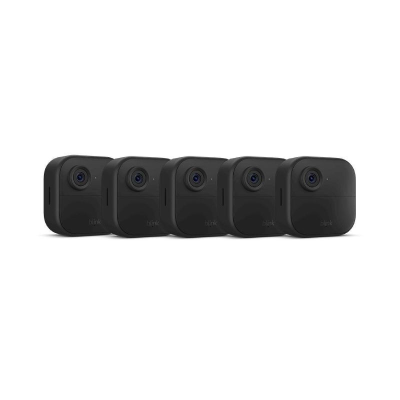 slide 1 of 6, Amazon Blink Outdoor 4 - Battery-Powered Smart Security 5-Camera System, 1 ct
