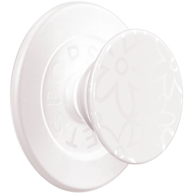 slide 1 of 8, PopSockets Magnetic Phone Grip for MagSafe, Magnetic Adapter Ring Included - Horchata, 1 ct