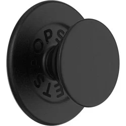 PopSockets Magnetic Phone Grip with MagSafe, Magnetic Adapter Ring Included - Black