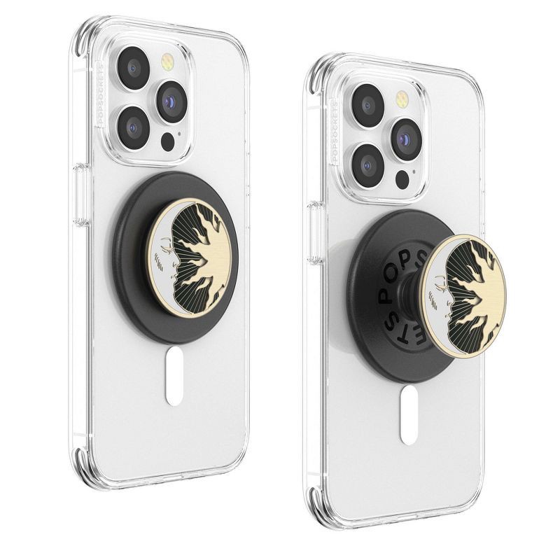 slide 2 of 8, PopSockets Magnetic Phone Grip with MagSafe, Magnetic Adapter Ring Included – Lunar Dreams, 1 ct