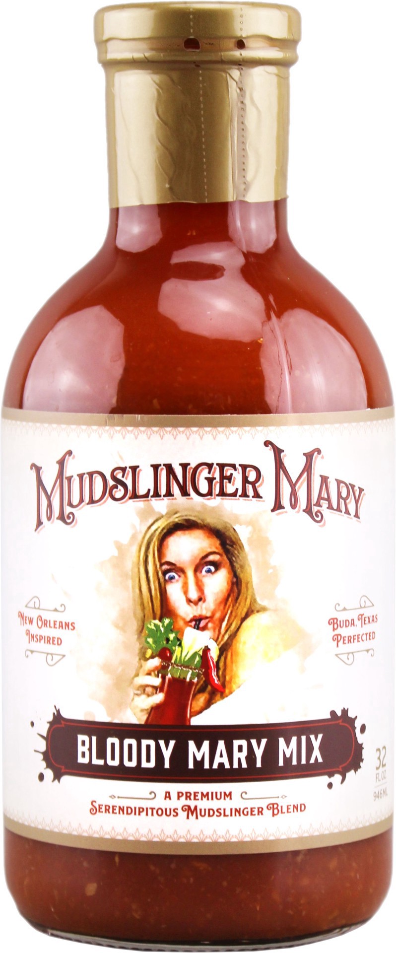 slide 1 of 1, Mudslinger Mary Bloody Mary Mix, 32 oz