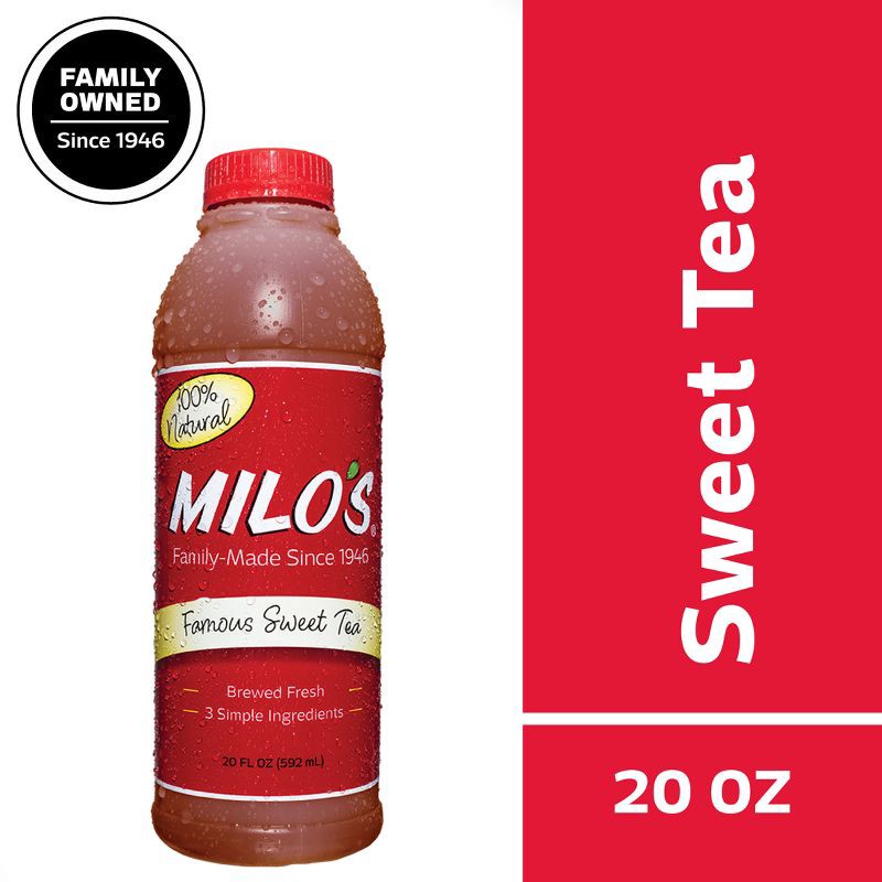 slide 7 of 10, Milo's Sweet Ice Tea- 20oz, 20 oz